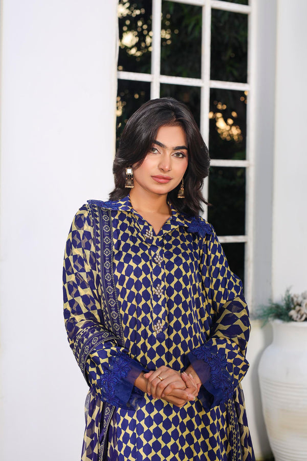 Indigo Trellis